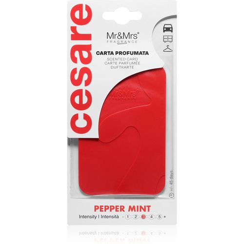 Cesare Peppermint carta profumata 1 pz - Mr & Mrs Fragrance - Modalova