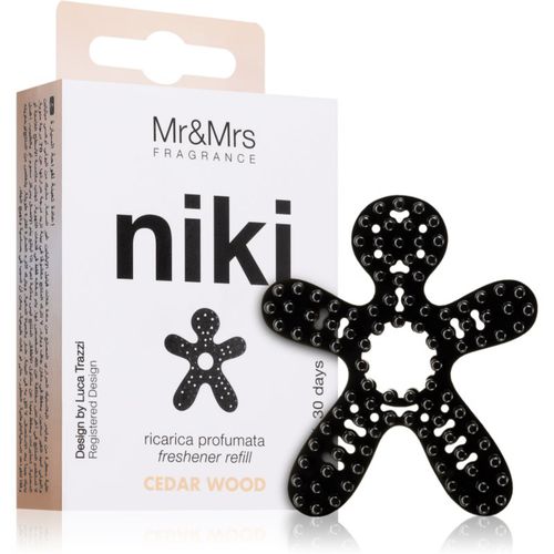 Niki Cedar Wood deodorante per auto ricarica 1 pz - Mr & Mrs Fragrance - Modalova