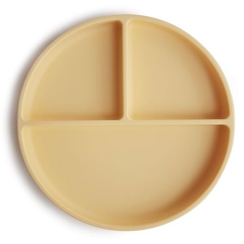 Silicone Suction Plate plato con compartimentos con ventosa Daffodil 1 ud - Mushie - Modalova