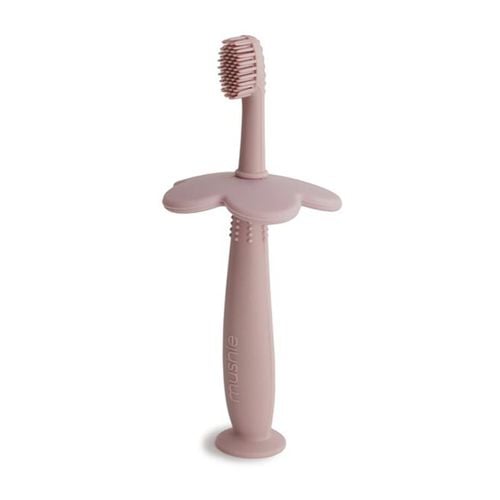 Learning Toothbrush cepillo de dientes Flower Blush 1 ud - Mushie - Modalova