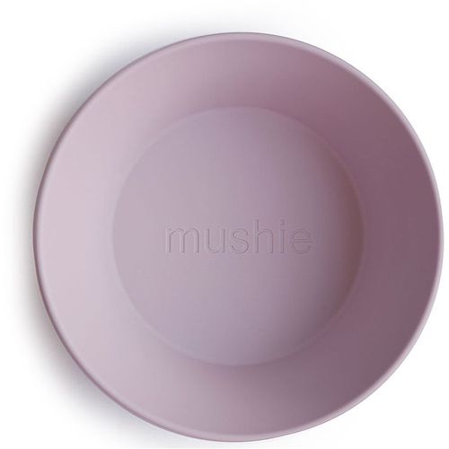 Round Dinnerware Bowl Schüssel Soft Lilac 2 St - Mushie - Modalova