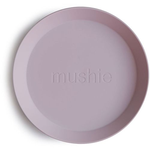 Round Dinnerware Plates Teller Soft Lilac 1 St - Mushie - Modalova