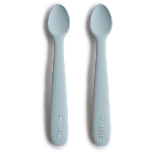 Silicone Feeding Spoons cuchara Powder Blue 2 ud - Mushie - Modalova