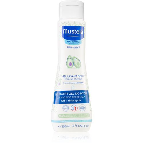 Bébé Bain gel detergente corpo e capelli per bambini 200 ml - Mustela - Modalova