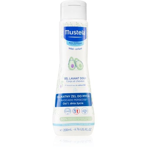 Bébé Bain gel limpiador para cuerpo y cabello para niños 200 ml - Mustela - Modalova