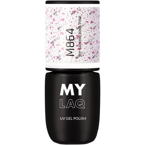 UV Gel Polish esmalte de uñas en gel tono My Shimmering Pink 5 ml - MYLAQ - Modalova