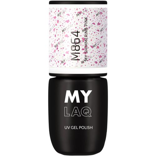 UV Gel Polish Gel-Nagellack Farbton My Shimmering Pink 5 ml - MYLAQ - Modalova