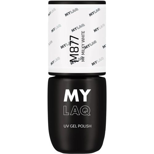 UV Gel Polish esmalte de uñas en gel tono My Milky White 5 ml - MYLAQ - Modalova