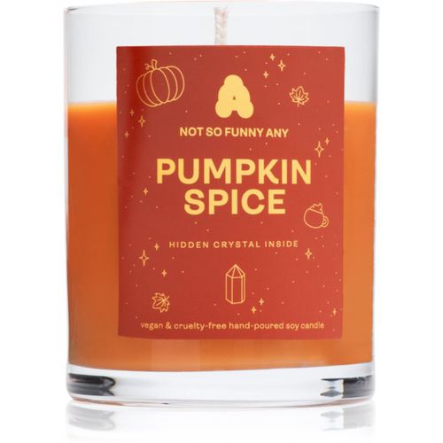Crystal Candle Pumpkin Spice candela con cristallo 220 g - Not So Funny Any - Modalova