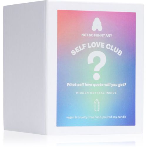 Crystal Candle Self Love Club candela con cristallo 220 g - Not So Funny Any - Modalova