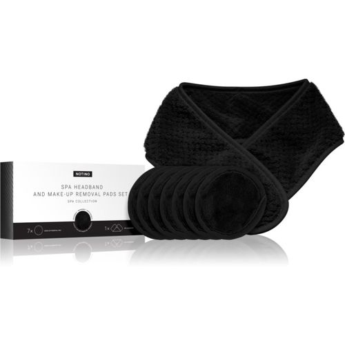 Spa Collection Spa headband and make-up removal pads set lote desmaquillador con diadema spa Black 7 ud - Notino - Modalova