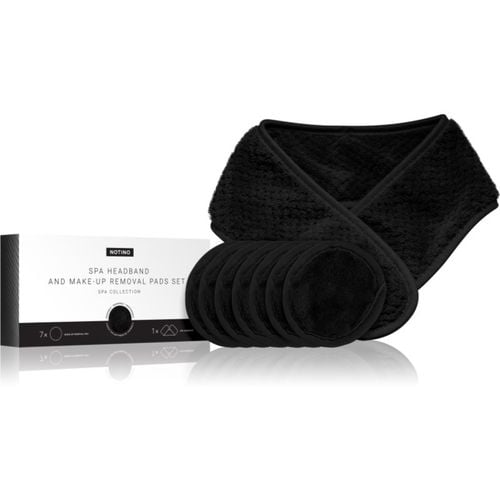 Spa Collection Spa headband and make-up removal pads set set struccante con fascia spa Black 7 pz - Notino - Modalova