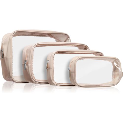 Travel Collection Cosmetic bag set di cosmetici da viaggio Beige 4 pz - Notino - Modalova