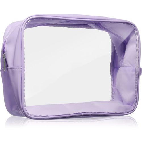 Travel Collection Cosmetic bag trousse per cosmetici trasparente XL Purple 27,5x20x12,5 cm 1 pz - Notino - Modalova