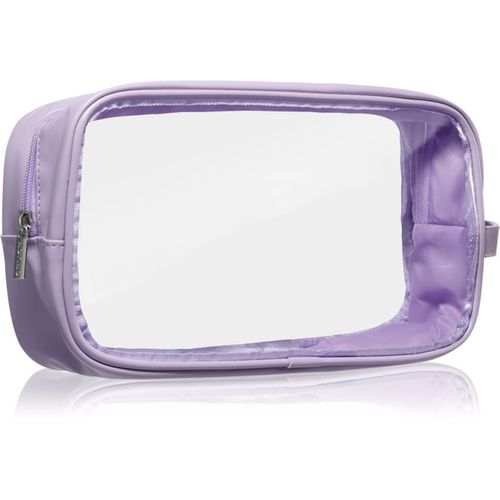 Travel Collection Large Clear Organizer neceser transparente para cosméticos L Purple 1 ud - Notino - Modalova