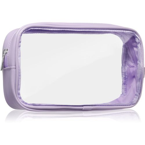 Travel Collection Medium Clear Organizer neceser transparente para cosméticos M Purple 24x12,5x5 cm 1 ud - Notino - Modalova