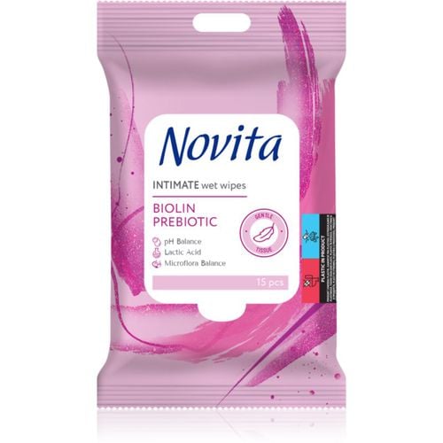 Intimate Biolin Prebiotic toallitas húmedas para la higiene íntima 15 ud - NOVITA - Modalova