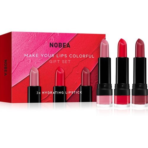 Beauty Pleasure Make Your Lips Colorful Gift Set set de labiales edición de regalo - NOBEA - Modalova