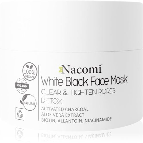 White & Black reinigende Maske für das Gesicht 50 ml - Nacomi - Modalova