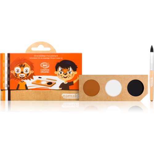 Color Face Painting Kit Tiger & Fox set per bambini 1 pz - Namaki - Modalova