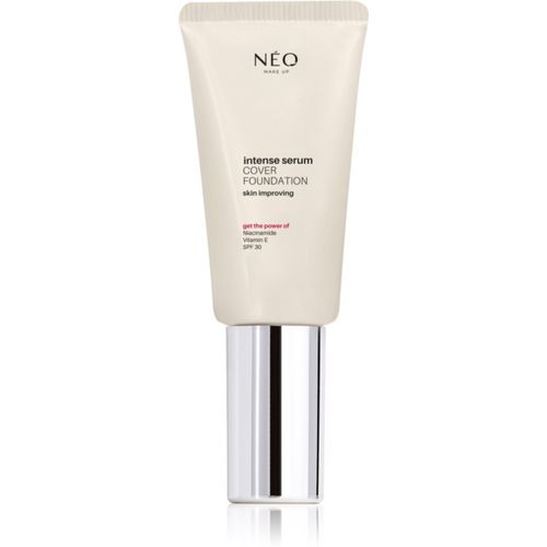 Intense Serum Cover Foundation fondotinta per un look naturale SPF 30 colore 01 Porcelain 30 ml - NEO MAKE UP - Modalova