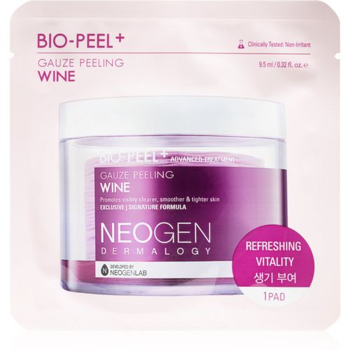 Bio-Peel+ Gauze Peeling Wine dischetti esfolianti viso per lisciare la pelle e ridurre i pori 8 pz - Neogen Dermalogy - Modalova