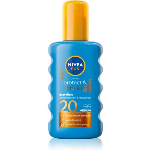 Sun Protect & Bronze intensives Bräunungsspray SPF 20 200 ml - Nivea - Modalova