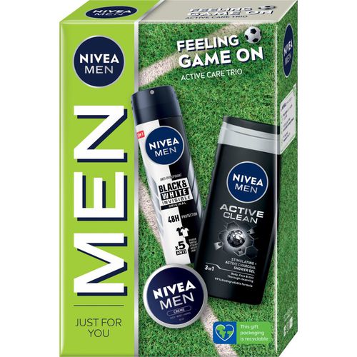 MEN Feeling Game On lote de regalo (para cara y cuerpo) para hombre - Nivea - Modalova