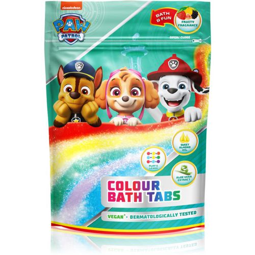 Paw Patrol Colour Bath Tabs badeschaum für Kinder 9x16 g - Nickelodeon - Modalova