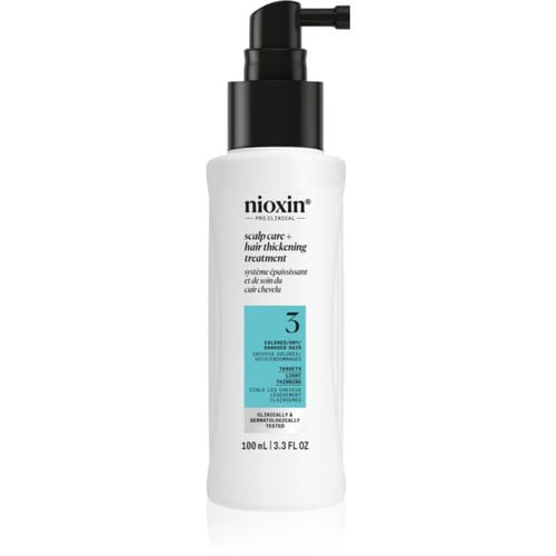 System 3 Scalp + Hair Thickening Treatment cuidado sin aclarado para la pérdida de densidad del cabello 100 ml - Nioxin - Modalova