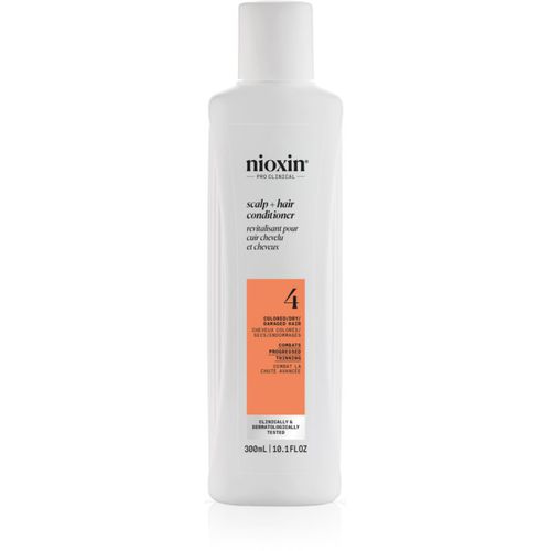 System 4 Scalp + Hair Conditioner acondicionador hidratante y nutritivo para cabello teñido y dañado 300 ml - Nioxin - Modalova