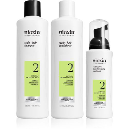 System 2 confezione regalo per capelli che si diradano 3 pz - Nioxin - Modalova