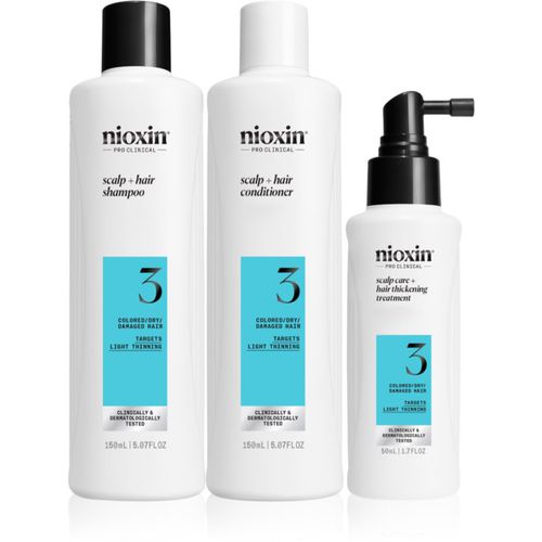 System 3 lote de regalo para cabello teñido 3 ud - Nioxin - Modalova