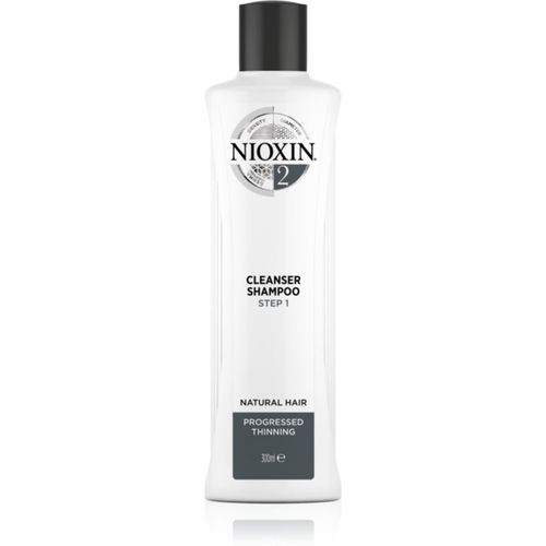 System 2 Cleanser Shampoo shampoo detergente per capelli delicati e normali 300 ml - Nioxin - Modalova