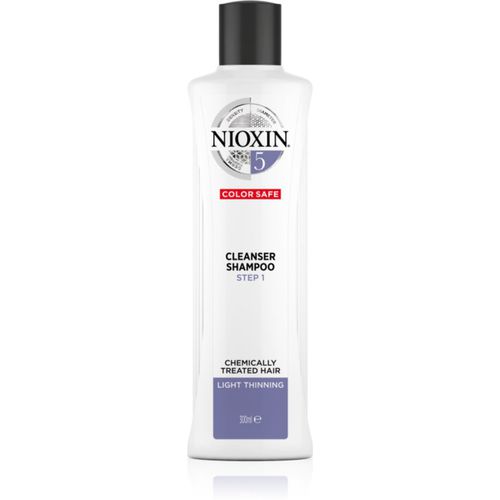 System 5 Color Safe Cleanser Shampoo Reinigungsshampoo für gefärbtes und nachlassendes Haar 300 ml - Nioxin - Modalova