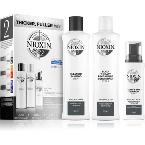 System 2 Natural Hair Progressed Thinning confezione regalo (anti-caduta dei capelli) unisex - Nioxin - Modalova