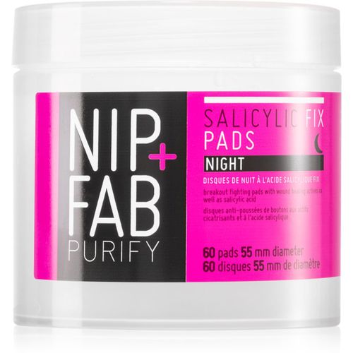 Salicylic Fix almohadillas limpiadoras para la noche 60 ud - NIP+FAB - Modalova