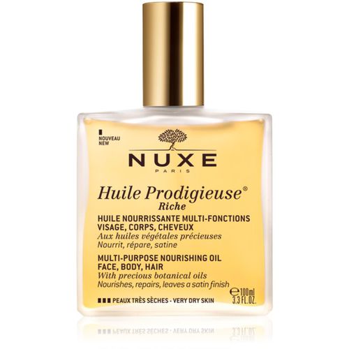 Huile Prodigieuse Riche aceite seco multiactivo para pieles muy secas 100 ml - Nuxe - Modalova