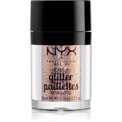 Glitter Goals glitter metallizzati per viso e corpo colore 04 Goldstone 2,5 g - NYX Professional Makeup - Modalova