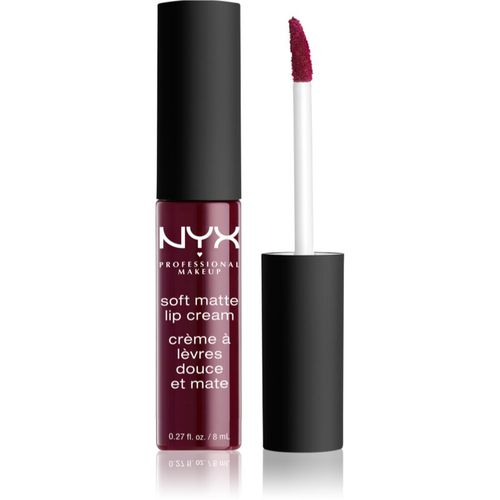 Soft Matte Lip Cream barra de labios líquida fórmula ligera tono 20 Copenhagen 8 ml - NYX Professional Makeup - Modalova