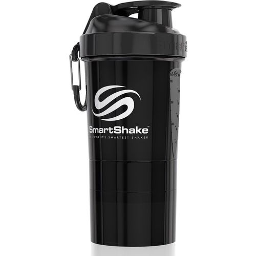 Original2GO shaker per lo sport + recipiente colore Gun Smoke Black 600 ml - Smartshake - Modalova