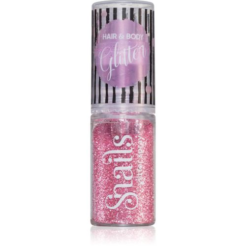 Body Glitter brillantini per corpo e capelli Light Pink 10 g - Snails - Modalova