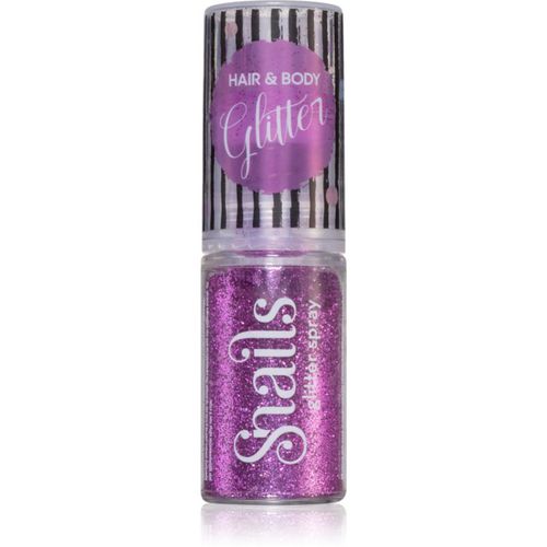 Body Glitter Glitzer Für Körper und Haar Purple 10 g - Snails - Modalova