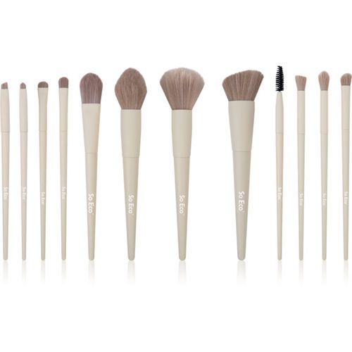 Flawless 12 Piece Brush Set Complexion Sponge Pinselset - So Eco - Modalova