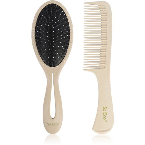 Biodegradable Detangling Hair Set lote de cepillos (para cabello) - So Eco - Modalova