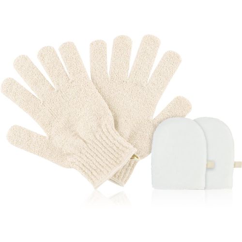 Exfoliating Gloves and Facial Buffing Pads Set (für das Bad) - So Eco - Modalova