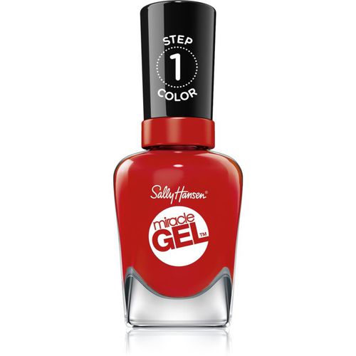 Miracle Gel™ esmalte para uñas en gel sin usar lámpara UV/LED tono 402 Red Between The Lines 14,7 ml - Sally Hansen - Modalova