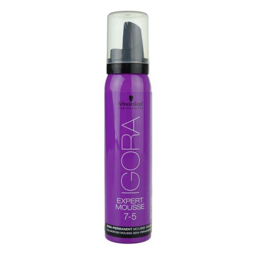 IGORA Expert Mousse schiuma colorante per capelli colore 7-5 Medium Blonde Gold 100 ml - Schwarzkopf Professional - Modalova