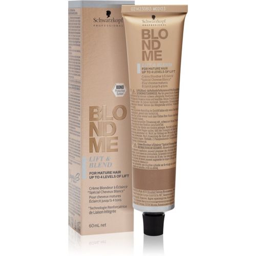 Blondme Lift & Blend Aufhellendes Creme für blonde Haare Farbton Ice 60 ml - Schwarzkopf Professional - Modalova