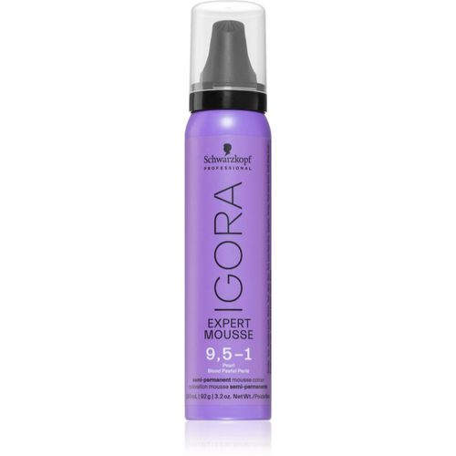 IGORA Expert Mousse Schaumtönung für das Haar Farbton 9,5-1 Pearl 100 ml - Schwarzkopf Professional - Modalova